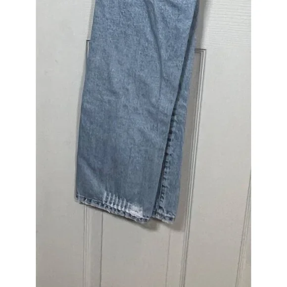 Vintage LUCKY BRAND Distressed Frayed Mid-Rise Jeans 14/32 - Picture 10 of 11